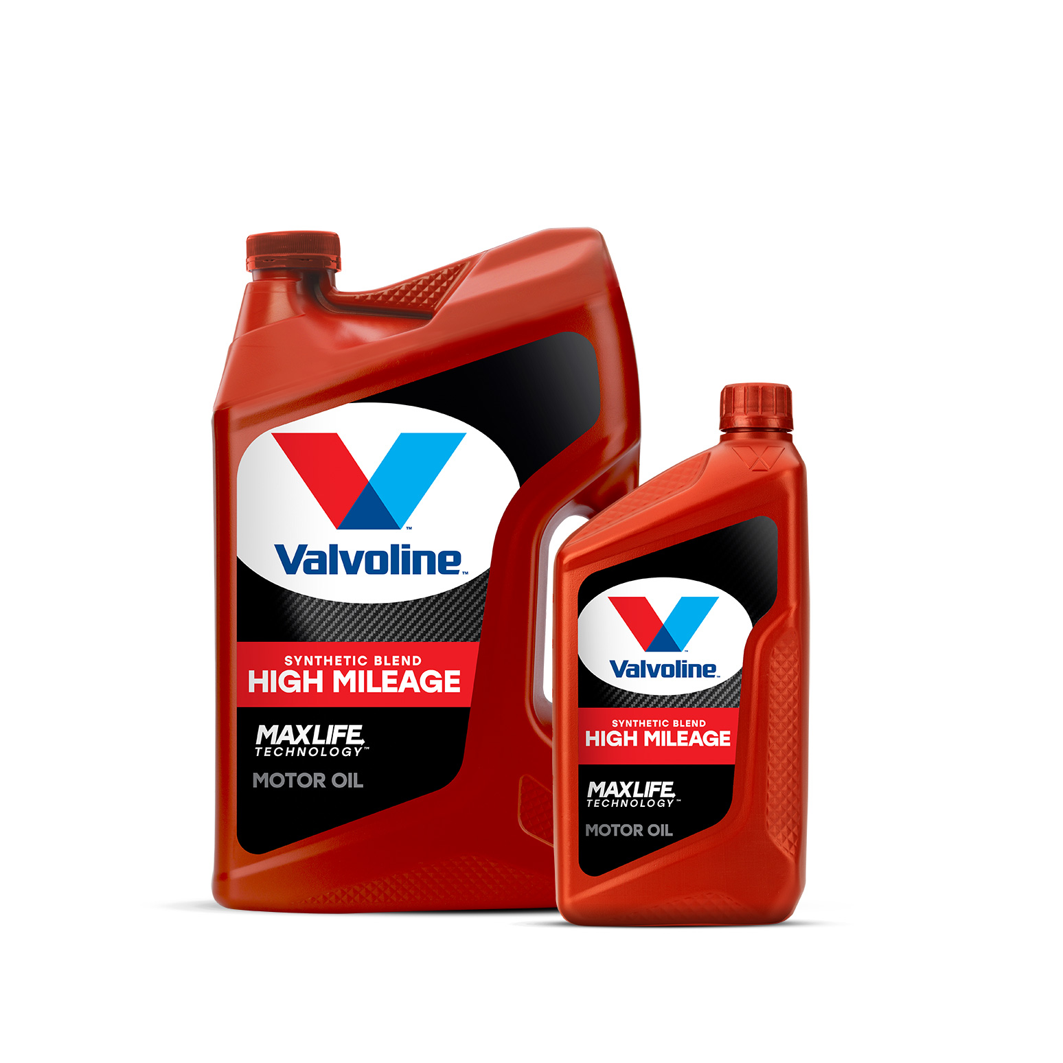 High Mileage with MaxLife Technology Synthetic Blend - Valvoline